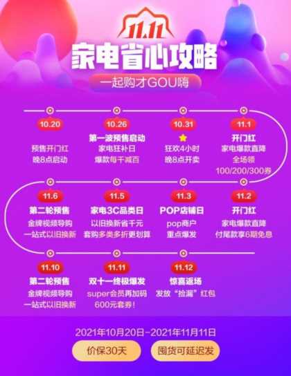 苏宁易购双11家电薅羊毛攻略，看这一篇就够了