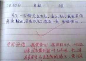 盘点那些最奇葩的小学生作文，这是要气死老师的节奏啊！