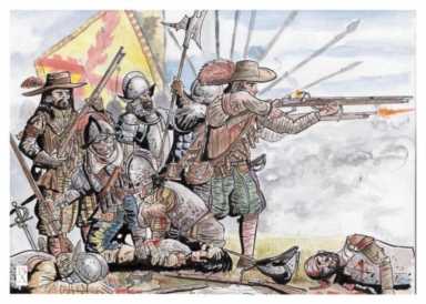 西班牙步兵方阵(西班牙步兵方阵的特点)