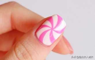 海豚湾美甲图案 简单美甲图片教程