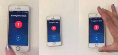 iPhone解锁新技能：快速按电源键5下激活紧急求救电话