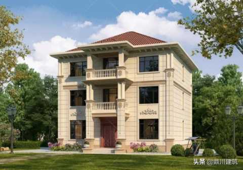 6套三层欧式别墅，对称设计经典大气，布局才是最有看点的