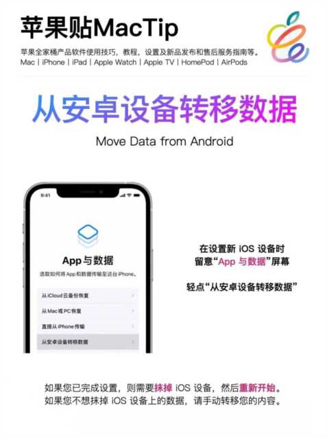 教你一招搞定安卓手机数据怎么转移到iPhone