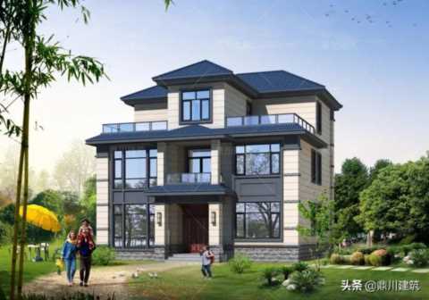 6套三层欧式别墅，对称设计经典大气，布局才是最有看点的