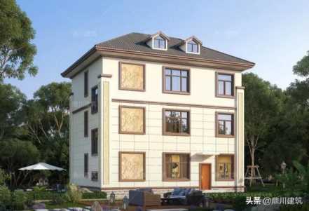 6套三层欧式别墅，对称设计经典大气，布局才是最有看点的