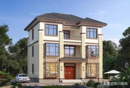 6套三层欧式别墅，对称设计经典大气，布局才是最有看点的