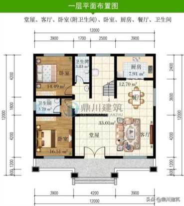 6套三层欧式别墅，对称设计经典大气，布局才是最有看点的