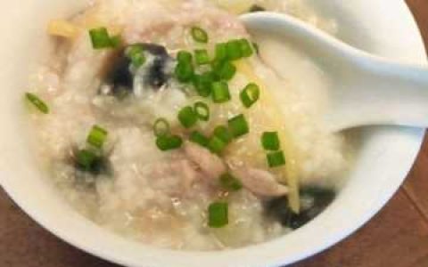 皮蛋瘦肉粥怎么做家常做法