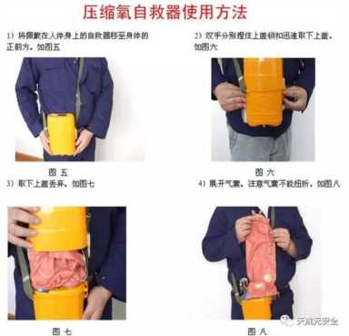 怎么使用自救器（自救器的使用方法步骤）
