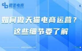 天猫电商的运营方式（天猫运营经验介绍）