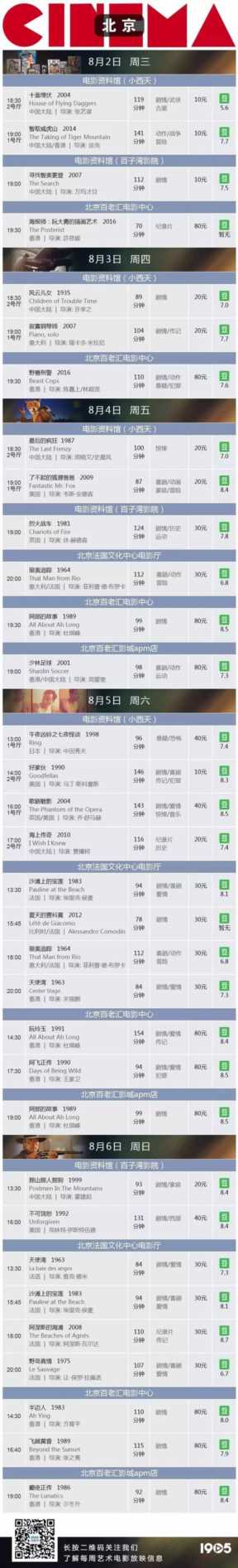 新东安电影院影讯，新东安电影院影讯今日最新上映