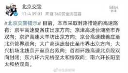 北京高速路况,北京高速实时路况查询插图1 北京高速路况,北京高速实时路况查询