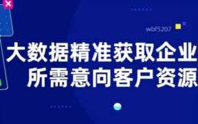 大数据营销公司（大数据营销公司,让客户主动找你!）