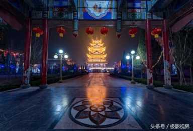 除夕夜游庆云海岛金山寺