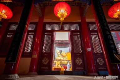 除夕夜游庆云海岛金山寺