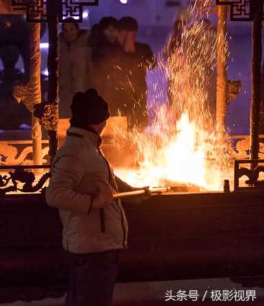 除夕夜游庆云海岛金山寺