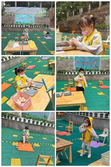 我的美丽生活(我的美丽生活短句)插图3 “萌娃我自理,劳动最美丽”——浔阳区第二幼儿园举办幼儿自理能力比赛