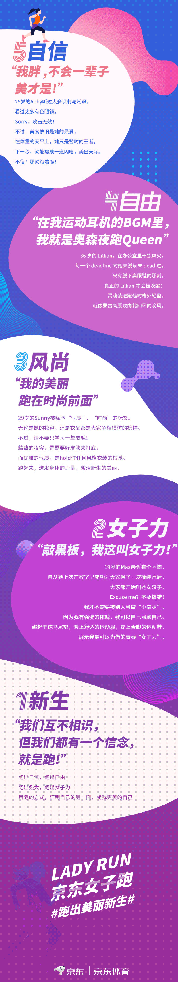 嫁得好不如干得好“LADY RUN京东女子跑”告诉你自立的女人最美丽