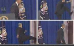 奥巴马踹门事件背后的真相，奥巴马踹门是真实存在的吗