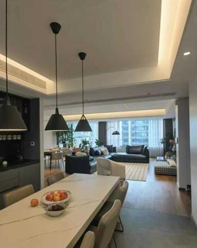 家居装修效果图大全,家居装修效果图欣赏插图17 安徽夫妇晒出200㎡新家:全屋没有一丝俗气,堪称装修教科书