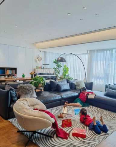 家居装修效果图大全,家居装修效果图欣赏插图21 安徽夫妇晒出200㎡新家:全屋没有一丝俗气,堪称装修教科书