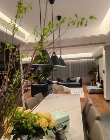 家居装修效果图大全,家居装修效果图欣赏插图65 安徽夫妇晒出200㎡新家:全屋没有一丝俗气,堪称装修教科书