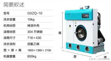 开干洗店到底需要多少钱？先看看你要配置什么设备再决定