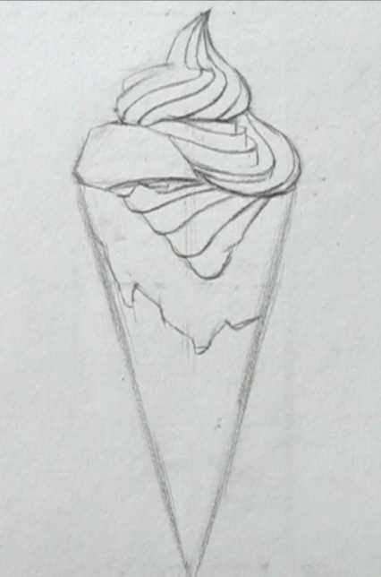 冰淇淋简笔画图片大全可爱图片大全