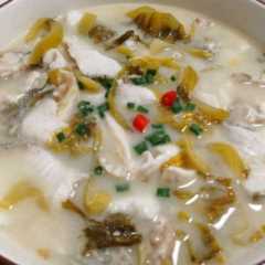 汤可以喝的酸菜鱼(简单版)