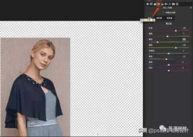 古铜色，通过PS制作简单的质感人像 免费赠送画笔