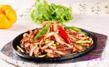 铁板烤肉、铁板鱿鱼、铁板牛肉、铁板牛蛙、铁板牛柳的美味做法