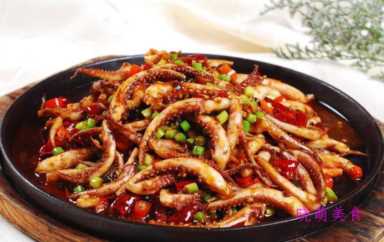 铁板烤肉、铁板鱿鱼、铁板牛肉、铁板牛蛙、铁板牛柳的美味做法