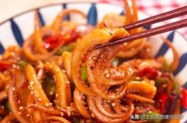 鱿鱼的做法大全,辣炒鱿鱼的做法大全 家常窍门插图3 鱿鱼的家常做法,教你2招,比铁板的还香
