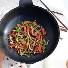 干煸鱿鱼须的做法