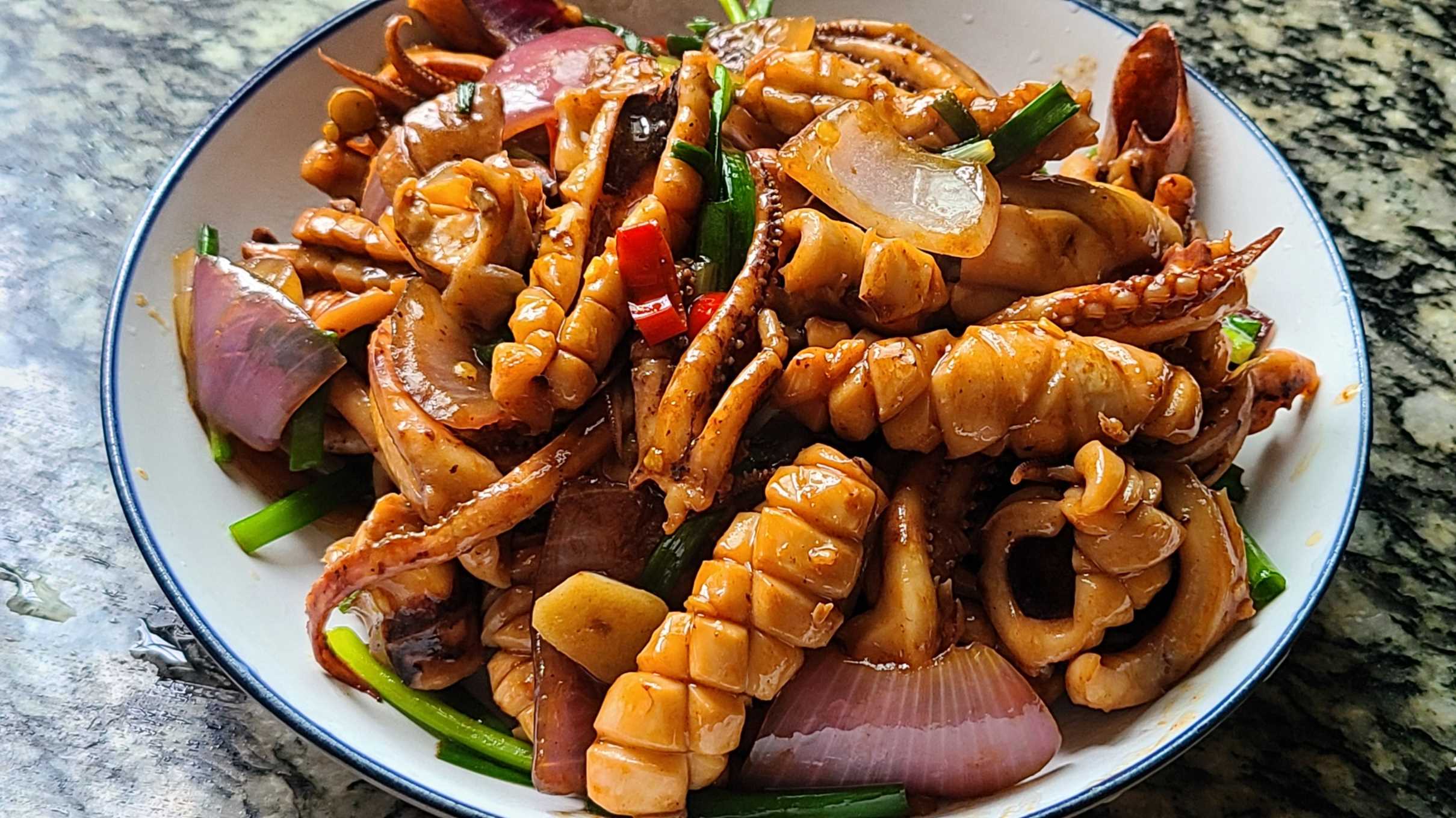 爆炒鱿鱼的做法大全家常菜做法