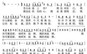 蜜雪冰城主题曲简谱,郑钧灰姑娘葫芦丝前奏