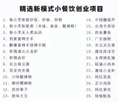 500元创业项目,0投资兼职赚钱平台插图19 两个0成本餐饮创业(0费用学小吃技术,0成本经营赚钱)