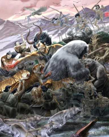 上古涿鹿之战，黄帝炎帝蚩尤的地盘在哪？