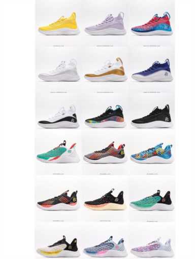Under Armour Curry库里实战篮球鞋合集分享