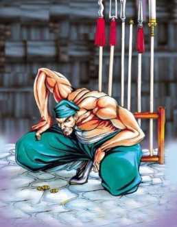 水浒传，秦明的徒弟“镇三山”黄信到底是什么水平？