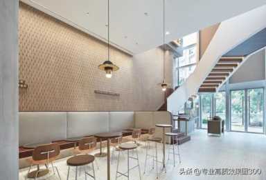 饮品奶茶店设计方案380平米全景布局效果图展示