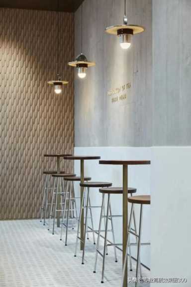 饮品奶茶店设计方案380平米全景布局效果图展示