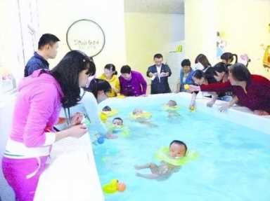 婴儿游泳馆加盟招商,婴儿游泳馆加盟招商插图1 儿童游泳馆投资多少钱,新手加盟哪个好