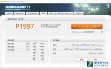 撼动酷睿轻薄本格局 AMD锐龙APU R5 2500U首测！