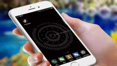 火爆抖音的罗盘时钟桌面手机壁纸，原来是这样的设置的！