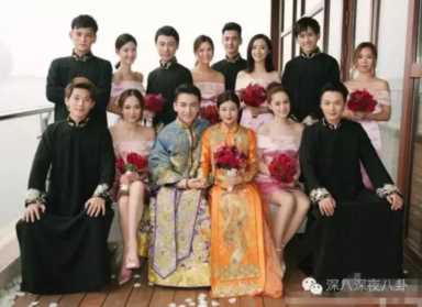 陈妍希的史上最美伴娘团，只能靠阿娇的颜拉高了