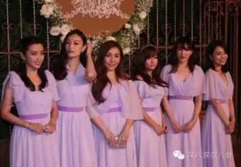 陈妍希的史上最美伴娘团，只能靠阿娇的颜拉高了