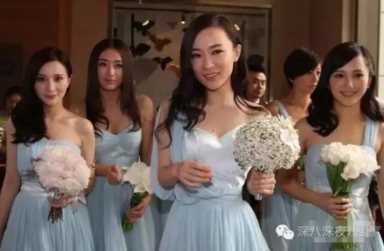 陈妍希的史上最美伴娘团，只能靠阿娇的颜拉高了