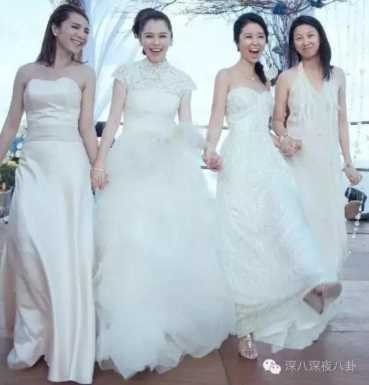 陈妍希的史上最美伴娘团，只能靠阿娇的颜拉高了