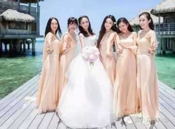 陈妍希的史上最美伴娘团，只能靠阿娇的颜拉高了